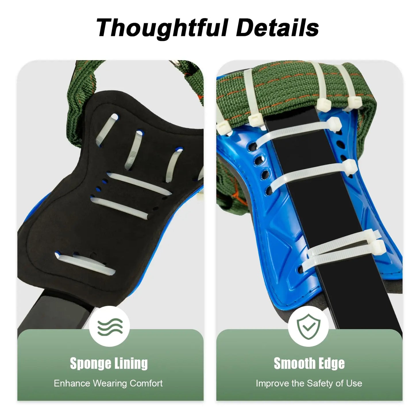Professional Tree Climbing Tools Kit With Safety Belt And Ropes