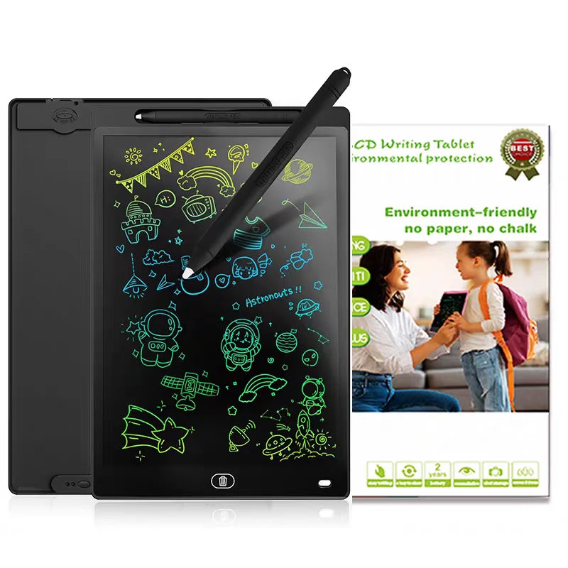 LCD Children Writing Board Digital Drawing Pad Educational Doodle Toy