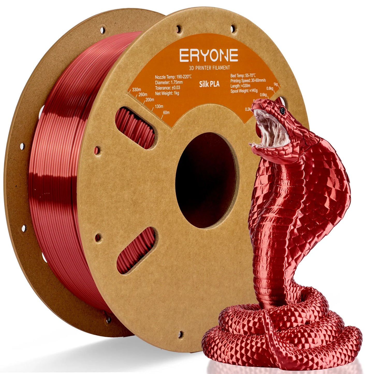 Eryone Silk PLA 3D Printer Filament For Premium Creations