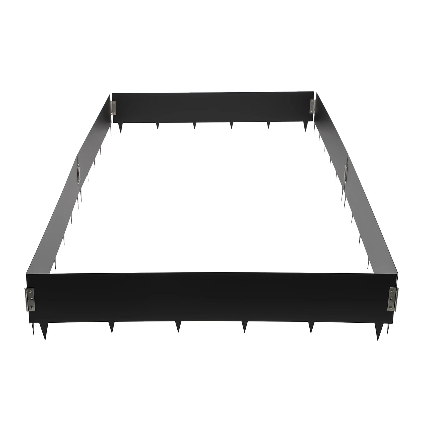6 Pack Garden Fence Lawn Barrier Steel Landscape Edging Garden Edging Durable Decorative Border for Garden Landscaping 40 inch x 8.46 inch