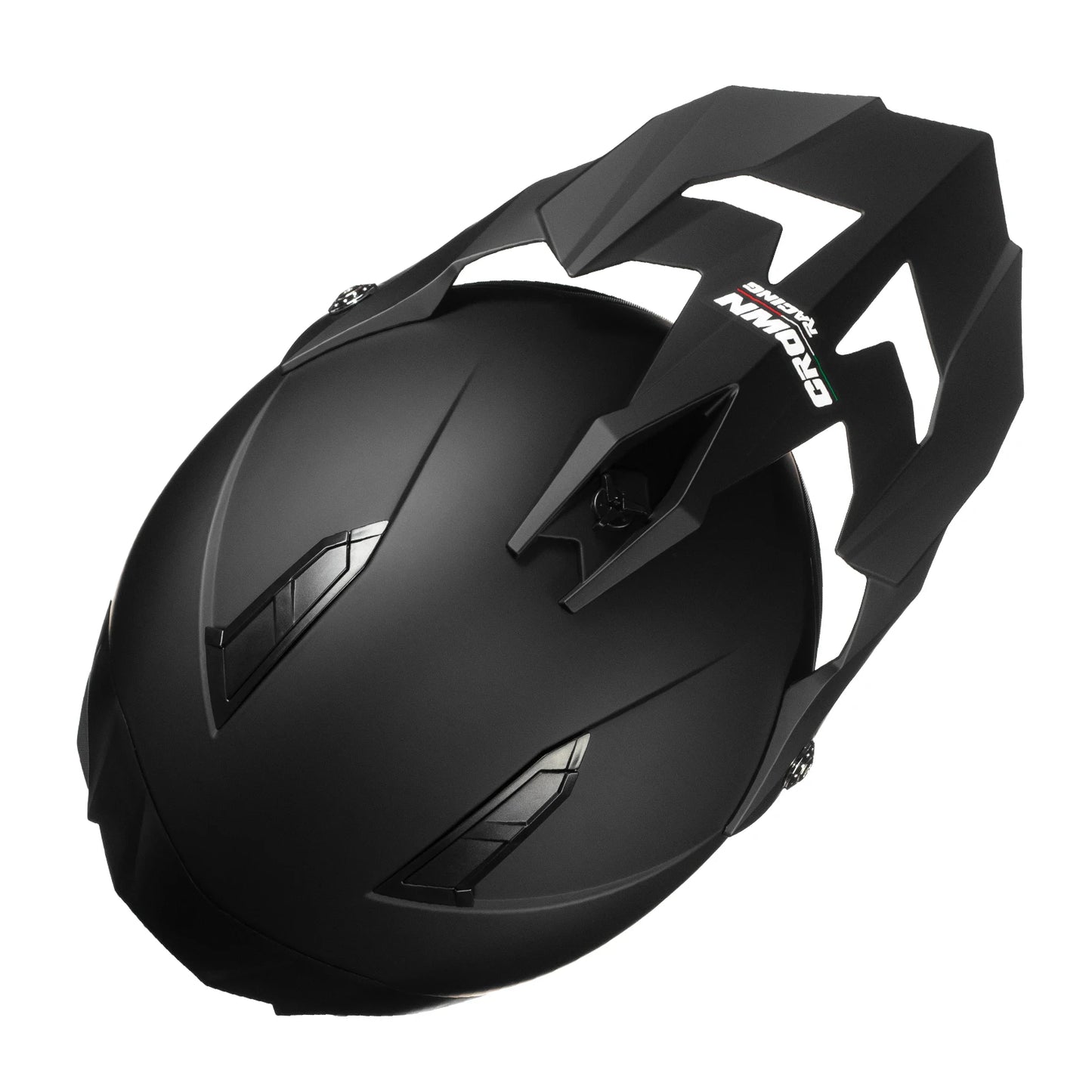 Crown Racing Full Face Motocross Helmet With Goggles Dot Approved