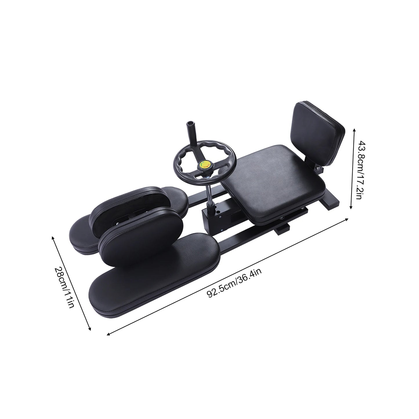 Adjustable Horizontal Leg Stretcher Equipment For Flexibility Training
