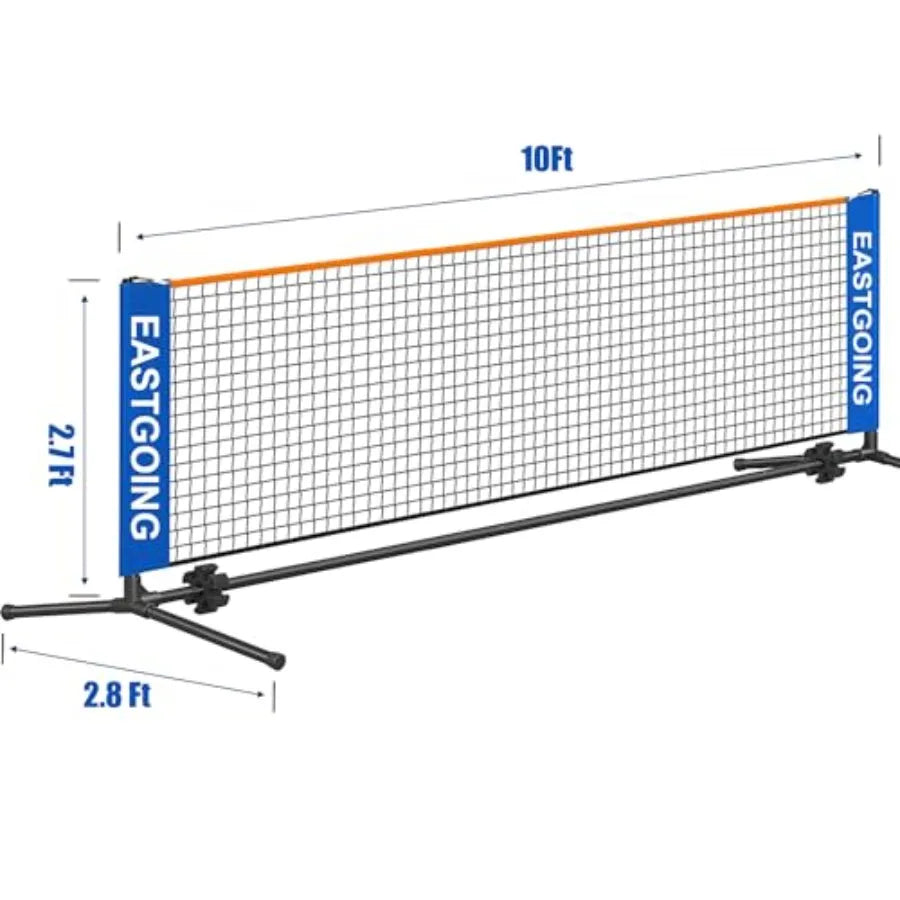 Portable Soccer Tennis Net System With Carry Bag For Courts