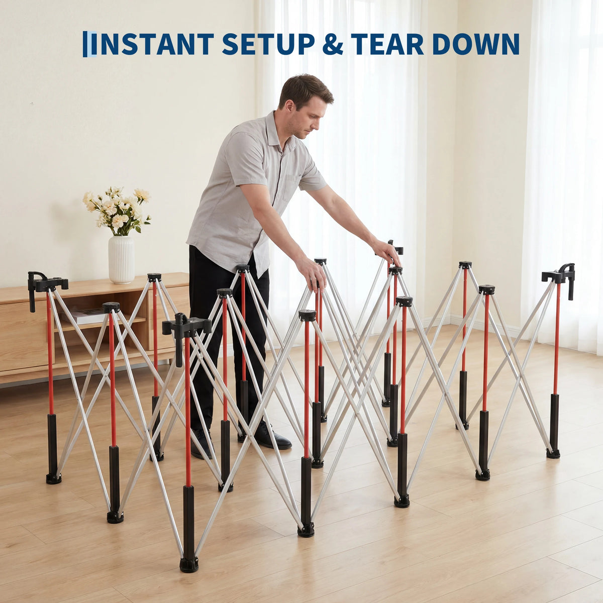 Heavy Duty Folding Workbench Quick Clamps For Woodworking And DIY
