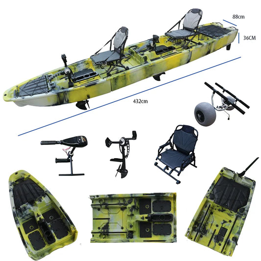 GSF Modular Pedal Drive Sea Kayak Propeller Fishing Boat