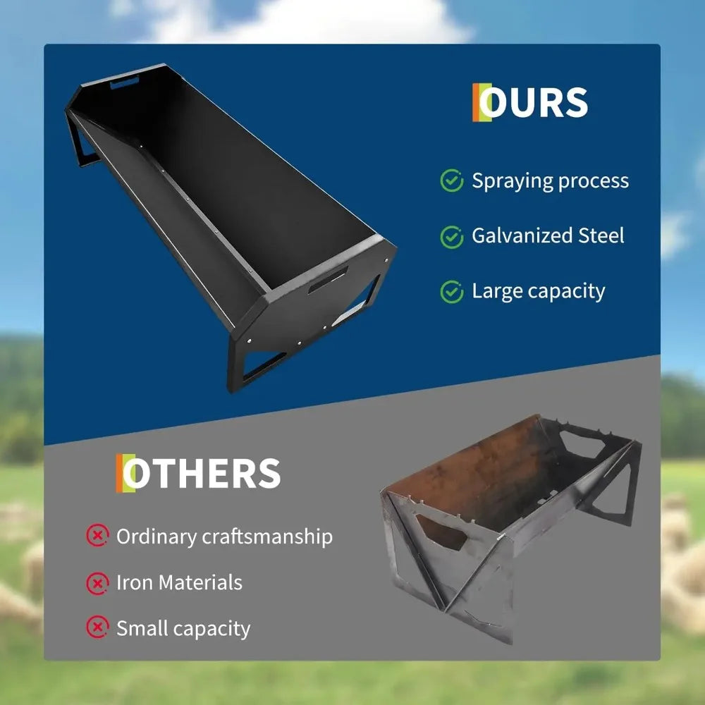 Garvee Heavy Duty Metal Livestock Feeder For Farm Animals