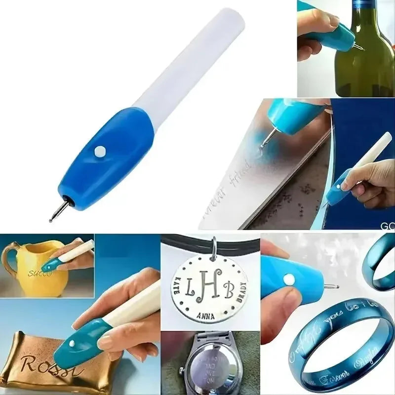 Portable Wireless Precision Engraving Pen for Crafts and Tools