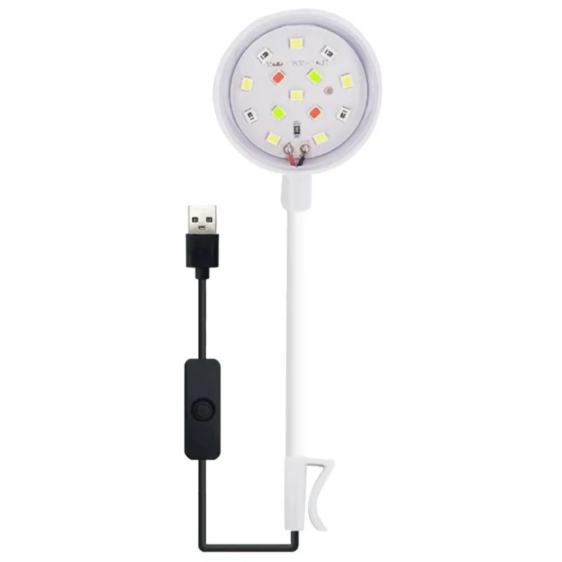 USB LED Fish Tank Clip On Aquarium Plant Grow Light