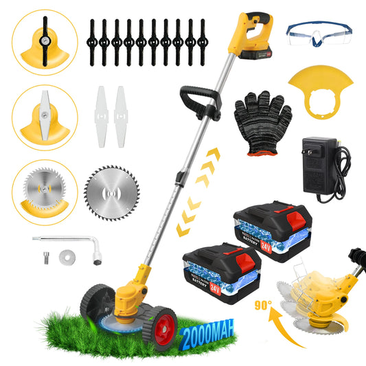 Professional Cordless 21V Brushless Grass Trimmer For Yards