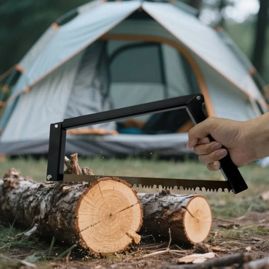 Portable Folding Aluminum Camping Saw For Woodworking And Outdoors