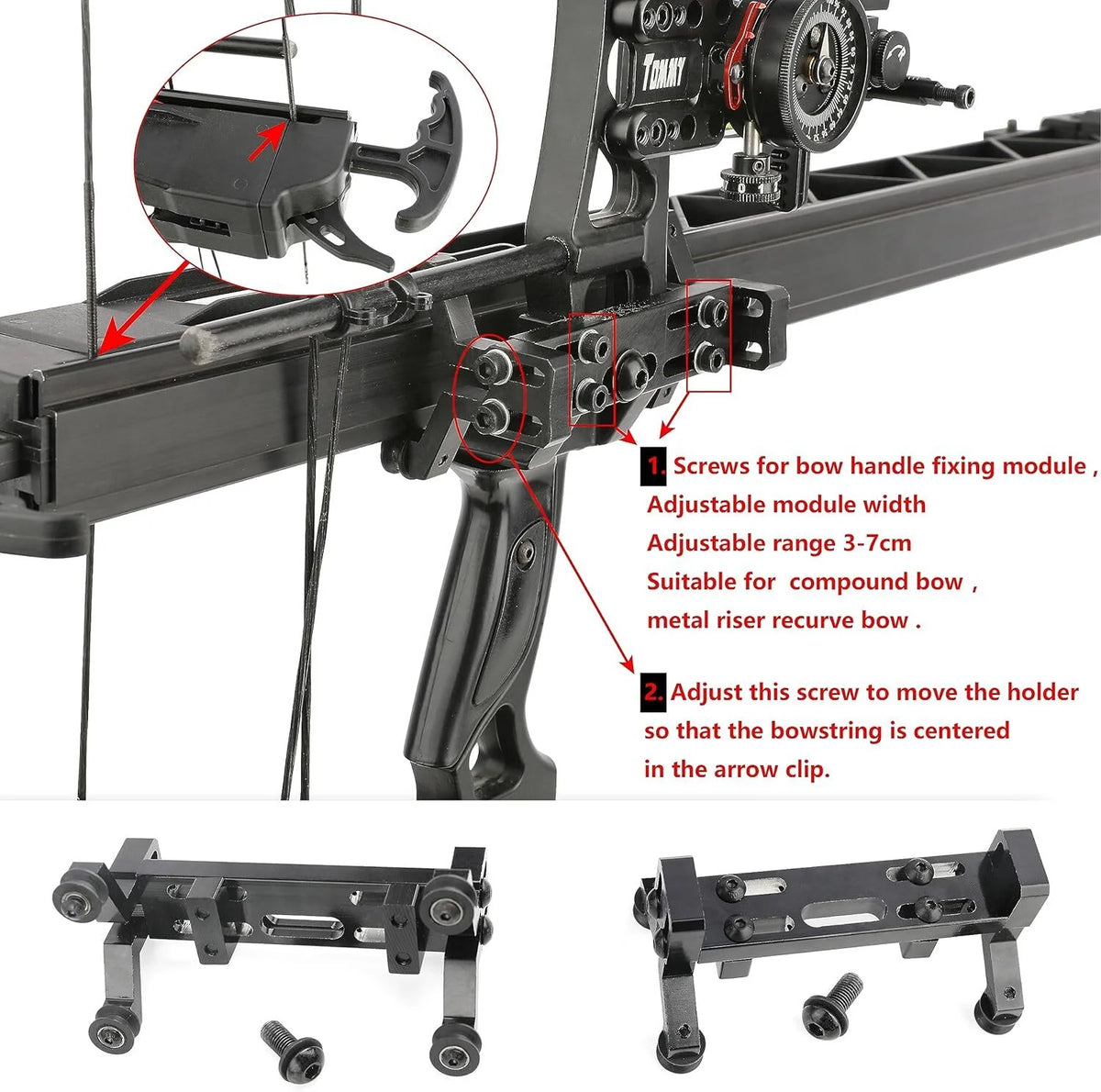 Six Arrow Archery Magazine Launcher For Compound Recurve Bows