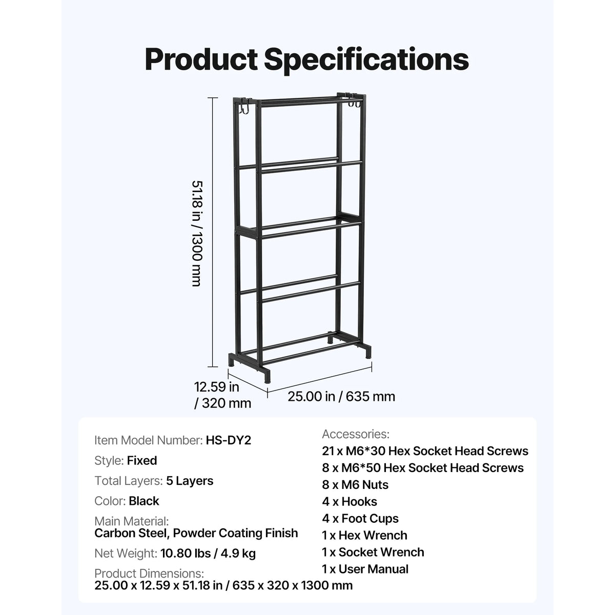 SucceBuy Durable 3D Printer Filament Storage Organizer