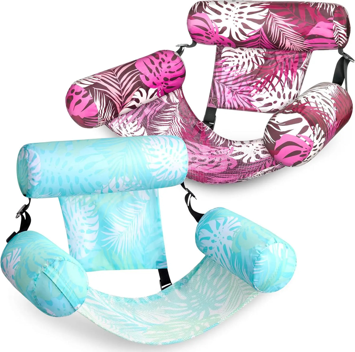 Joyfy Inflatable Pool Chair Double Floating Beach Lounger
