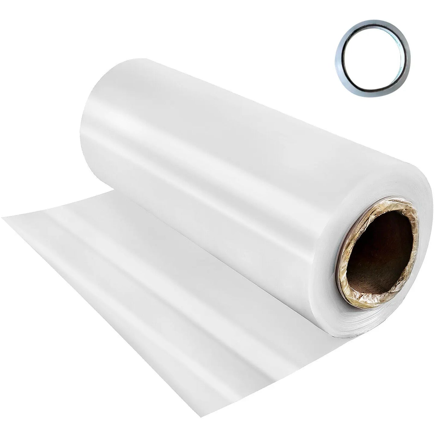 SucceBuy Agricultural Greenhouse Film Clear Plastic Farm Crops Vegetable Cover UV Resistant Polyethylene Covering Plants Flowers