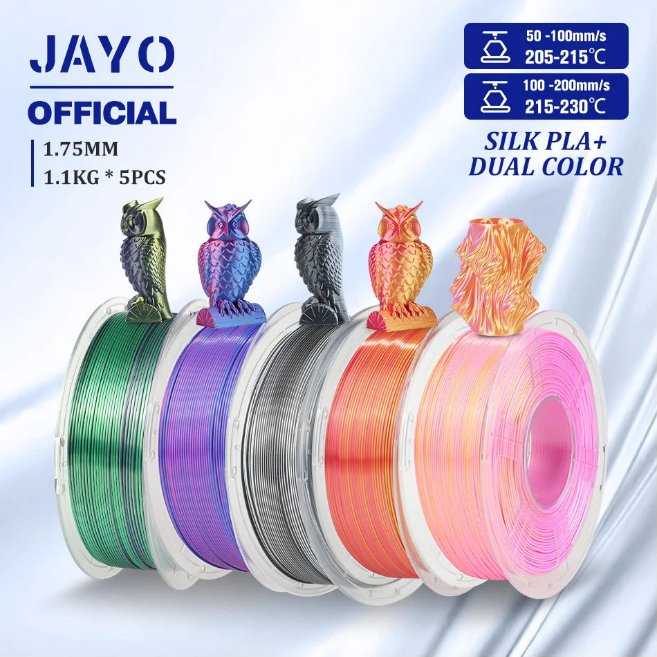 JAYO Premium PLA Filament For 3D Printing Low Shrinkage