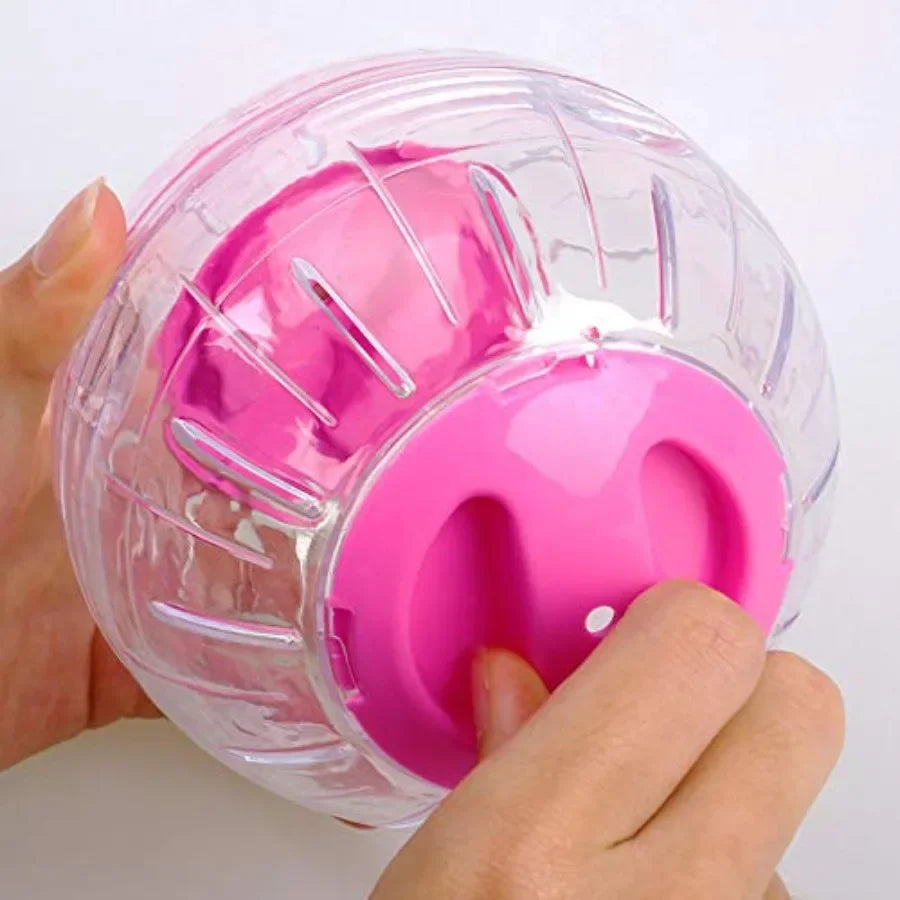 Crystal Hamster Running Ball Silent Exercise Wheel For Pets