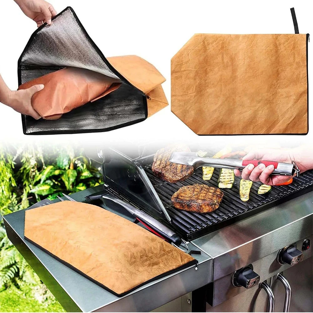 BBQ Blanket for Resting Meat Reusable Smoker Meat Resting Blanket Barbecue Blanket BBQ Accessories for Large Brisket/Beef/Turkey