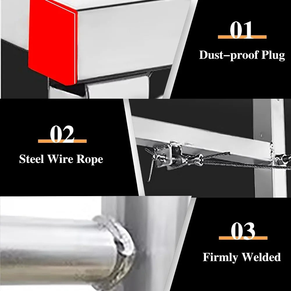 Adjustable Portable Folding Scaffold Stairs Anti Skid Platform