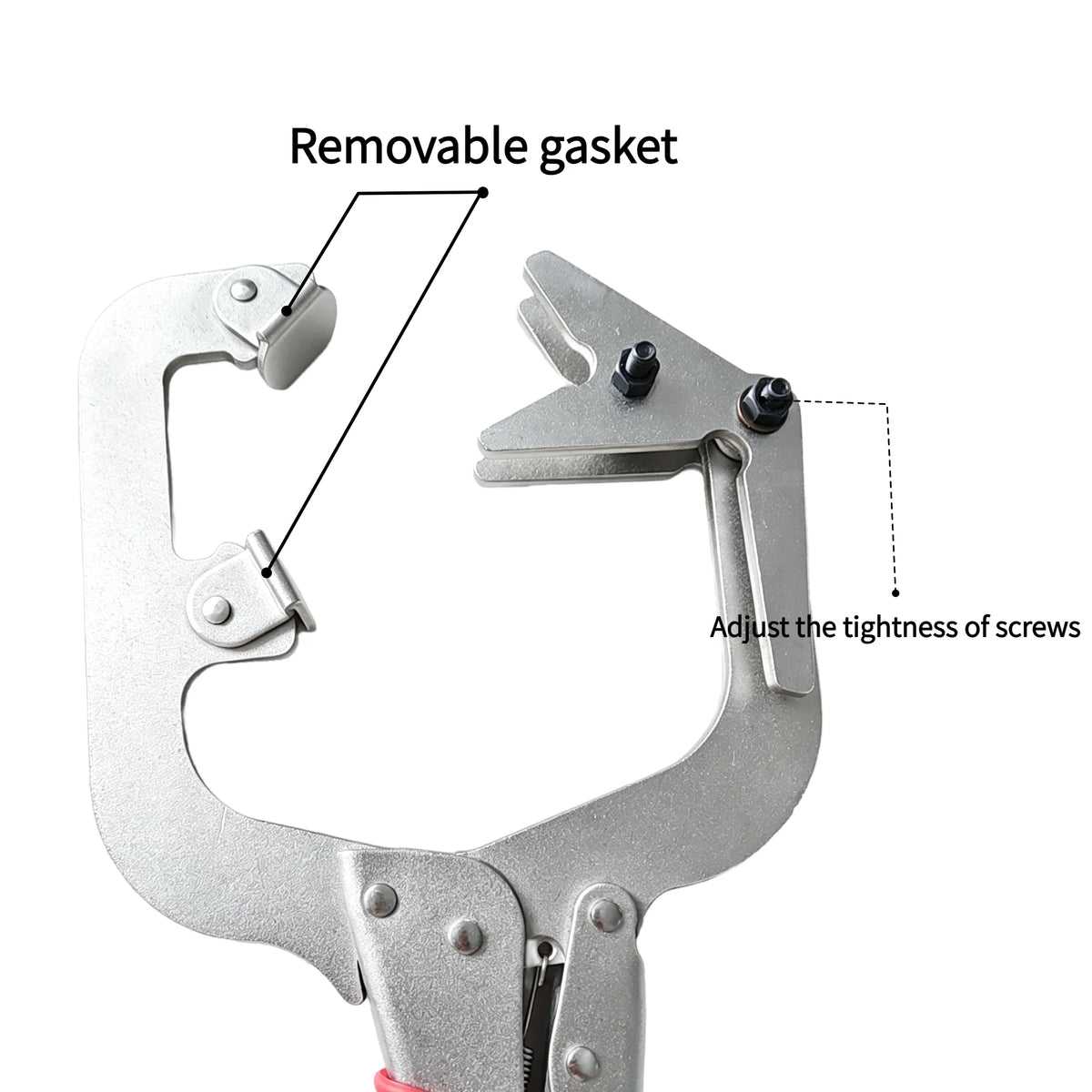 Goswift Heavy Duty Locking Pliers With Swivel Tips For Home Use