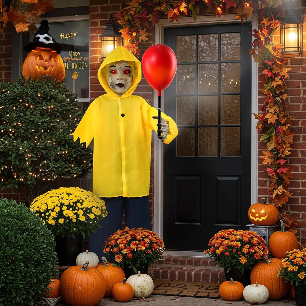 Halloween Animatronics Scare Prop With Sound And Touch Activation