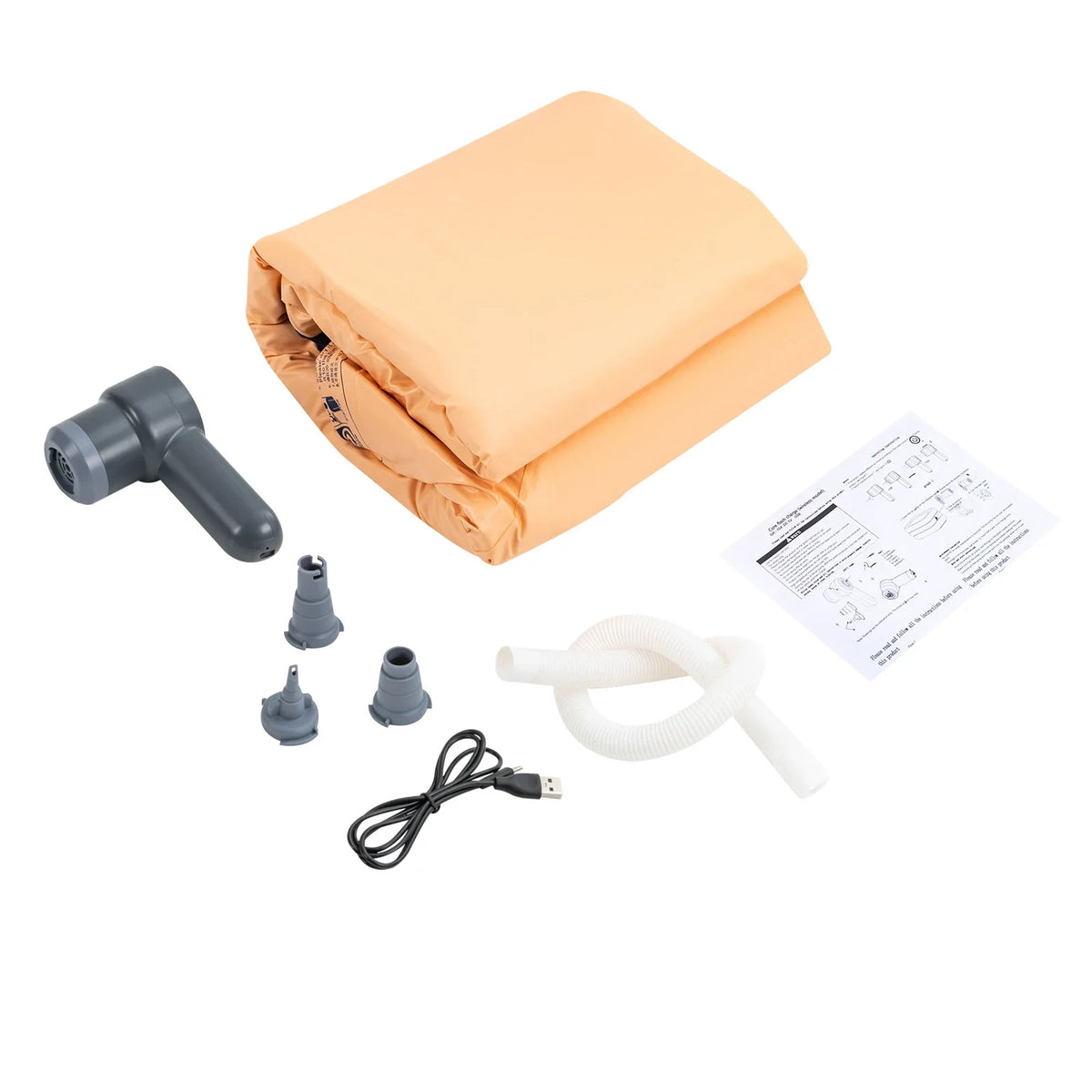 ByMaocar Portable Inflatable Hot Tub With Cover And Pump