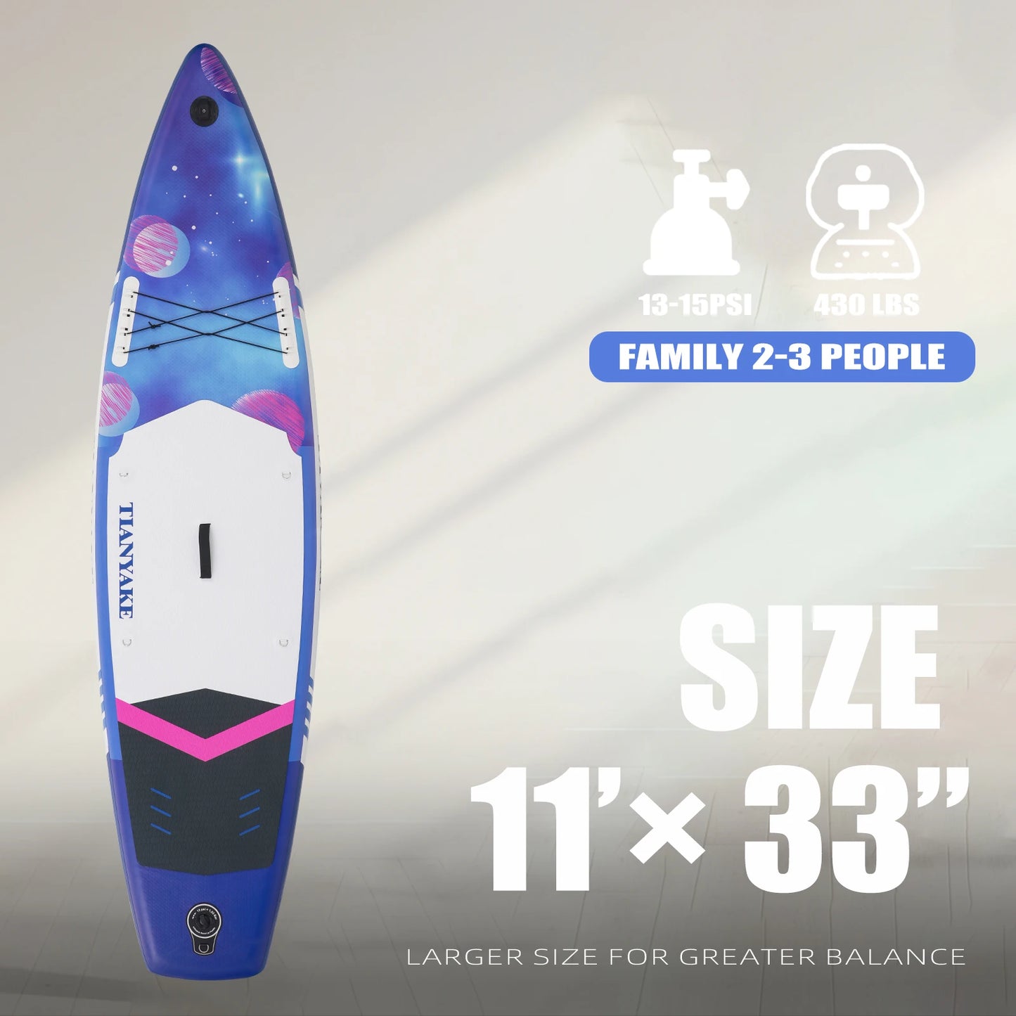 Eggory Inflatable Stand Up Paddle Board With Full Accessory Set