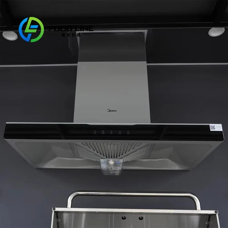 Customized L-Shaped Aluminum Outdoor BBQ Kitchen Shelter with Roof Bar Counter Patio Charcoal Grill Furniture Set