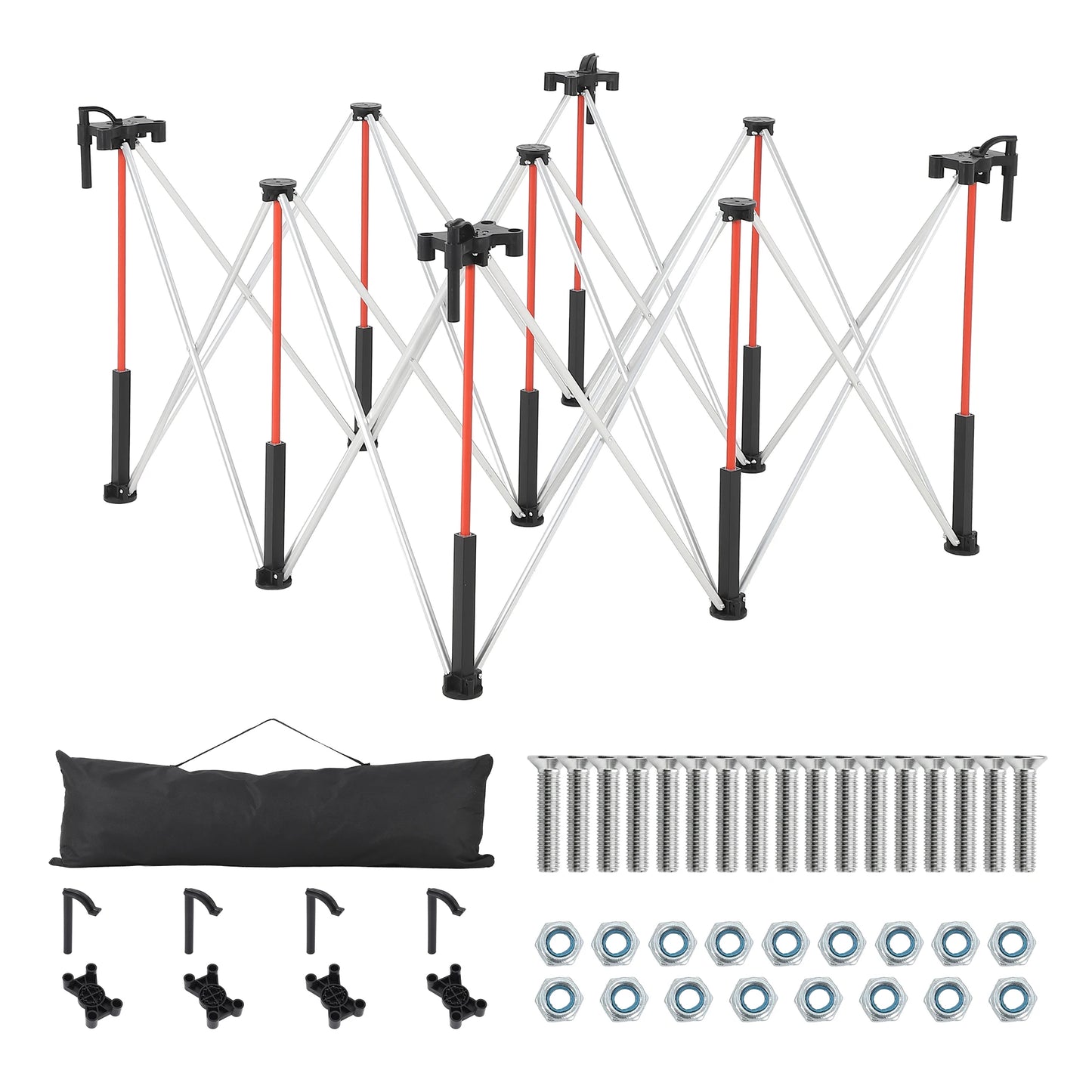 Heavy Duty Folding Workbench Quick Clamps For Woodworking And DIY