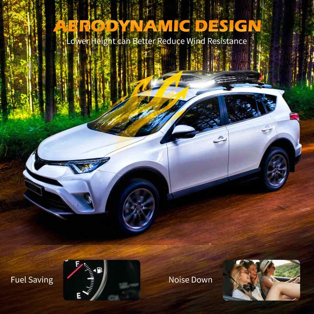Jeep Compass Aluminum Roof Rack Cargo Carrier LED Light
