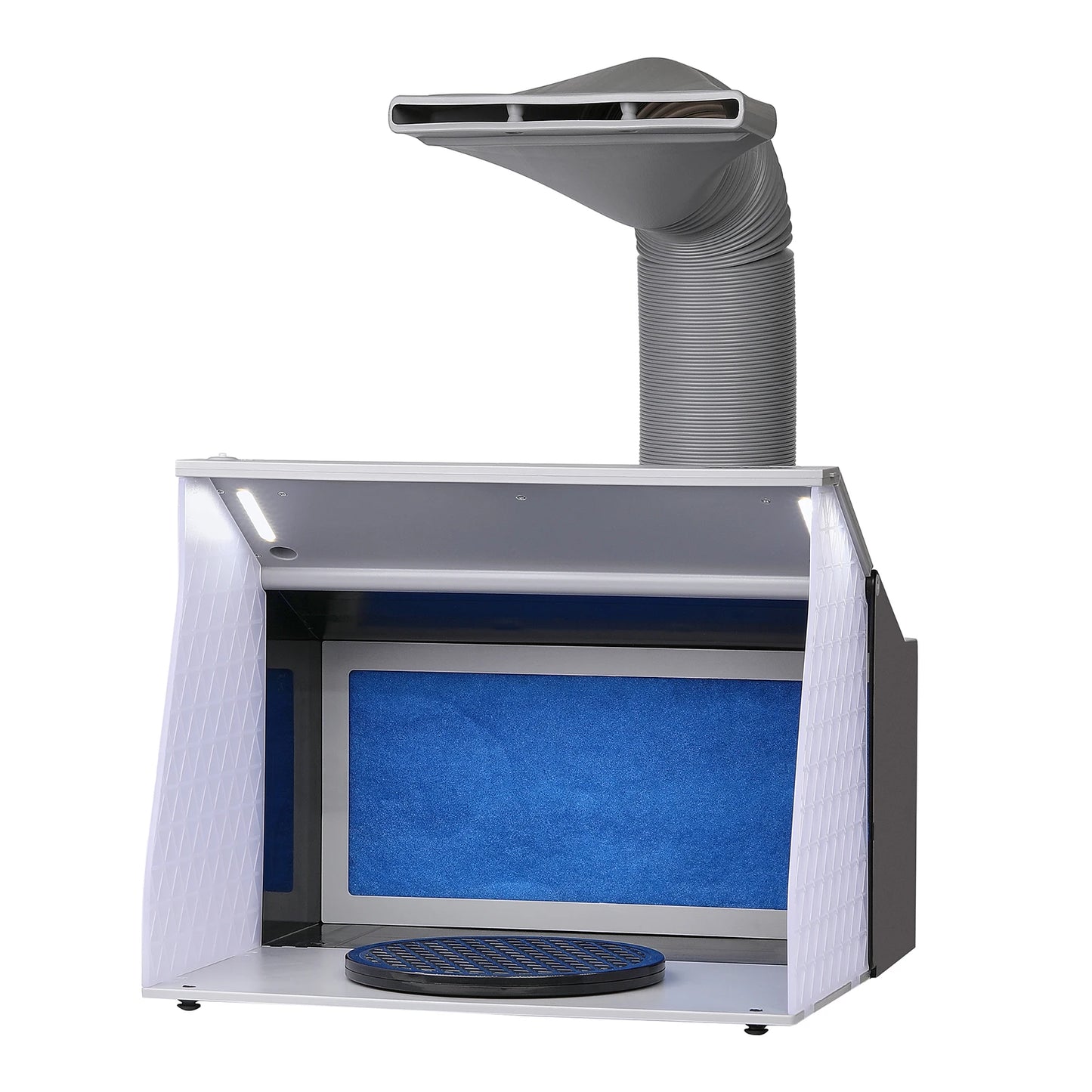 SucceBuy Portable Airbrush Spray Booth Kit Featuring Dual Exhaust Fans