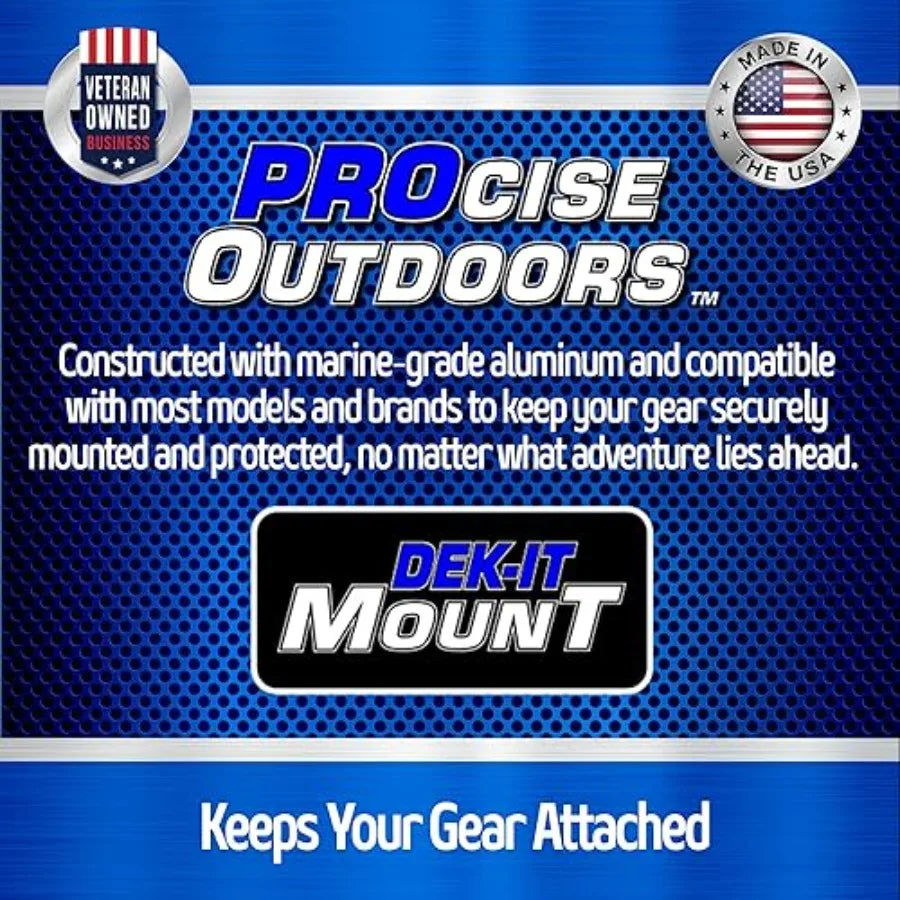 Dual Dash Mount Boat Fish Finder Holder Made In Usa