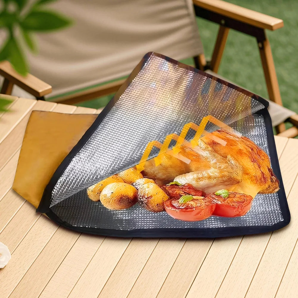 BBQ Blanket for Resting Meat Reusable Smoker Meat Resting Blanket Barbecue Blanket BBQ Accessories for Large Brisket/Beef/Turkey