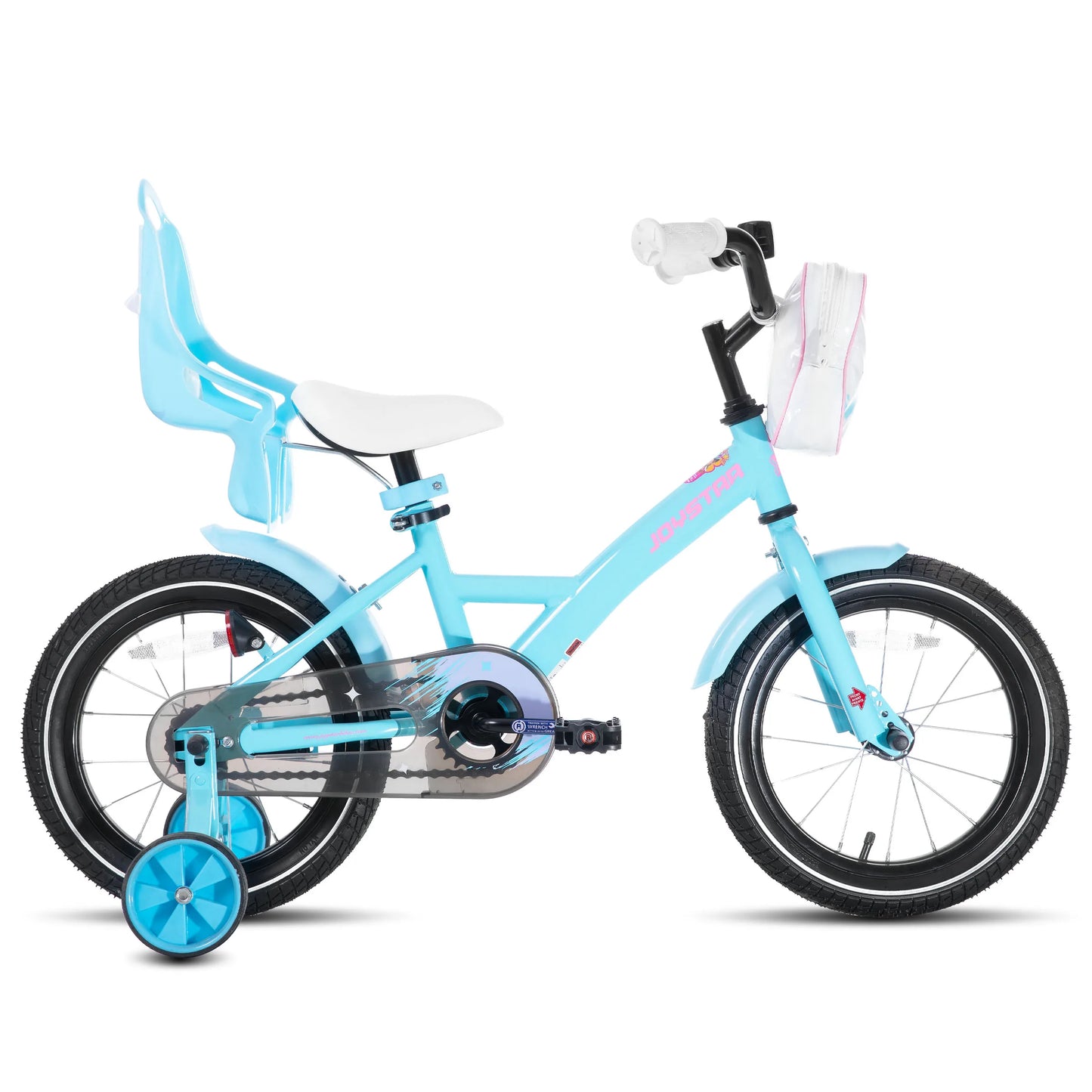 Joystar Kids Bike With Training Wheels And Front Basket