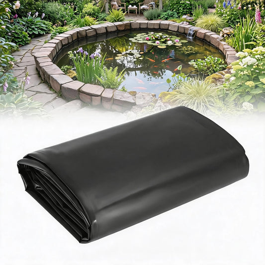 HiMiss HDPE Heavy Duty Pond Liner For Koi Garden Fountain