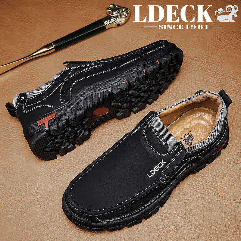 Men's Lightweight Slip On Casual Loafers With Non Slip Sole