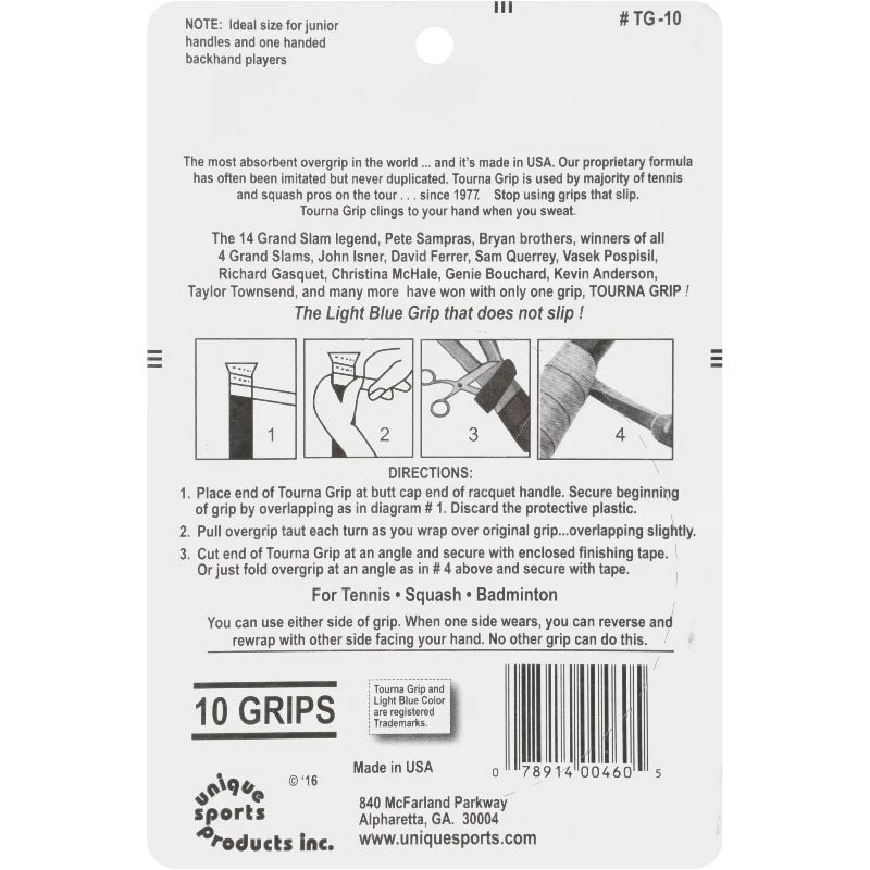 Dry Feel High Performance Racquet Grip Replacement Pack
