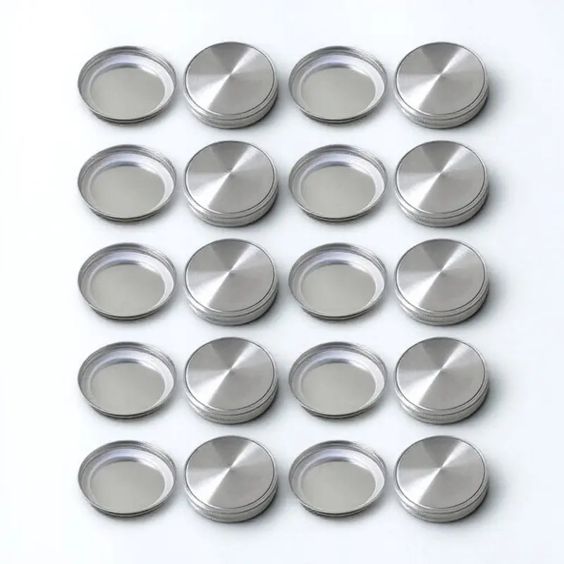 Reusable Leak Proof Tinplate Mason Jar Replacement Lids
