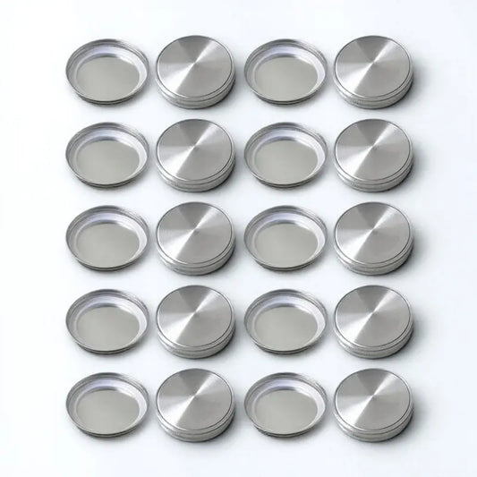 Reusable Leak Proof Tinplate Mason Jar Replacement Lids