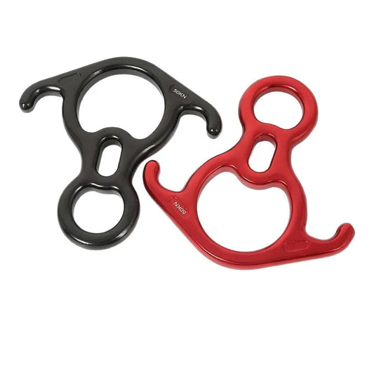 High Strength Aluminum Alloy Figure 8 Descender For Mountaineering Adventures