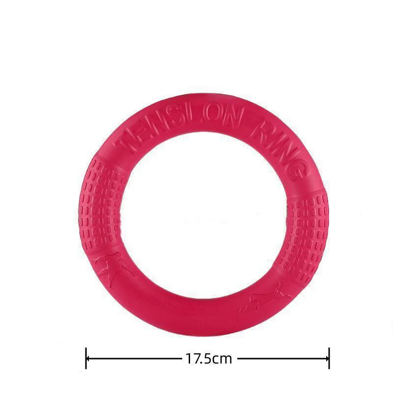 Resistant Interactive Dog Training Ring Puller Flying Disc Toy