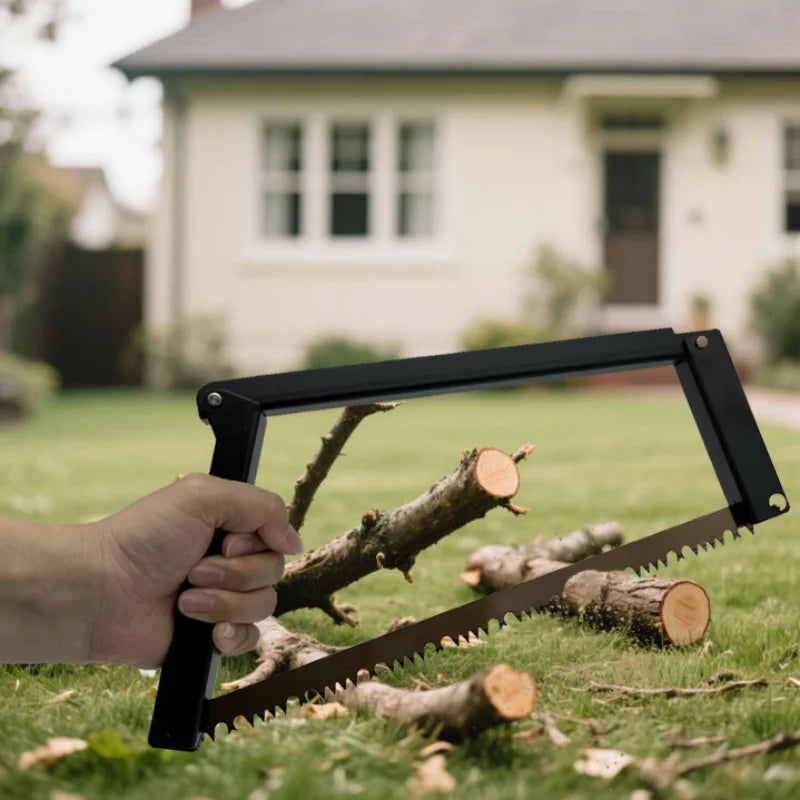 Portable Folding Aluminum Camping Saw For Woodworking And Outdoors