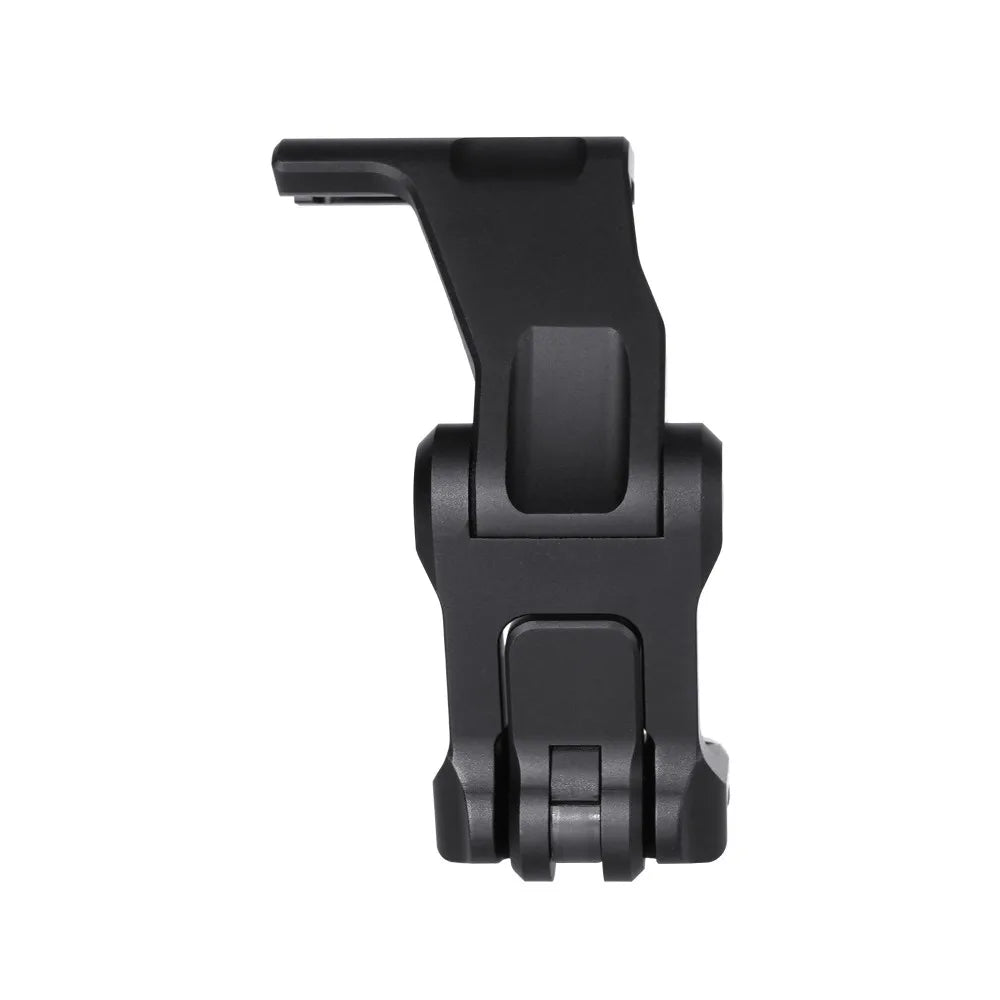 CNC 7075 Aluminum Magnifier Mount Flip To Center Quick Release