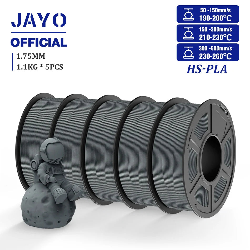 Jayo Premium 3D Printer Filament PLA Plus ABS PETG Silk