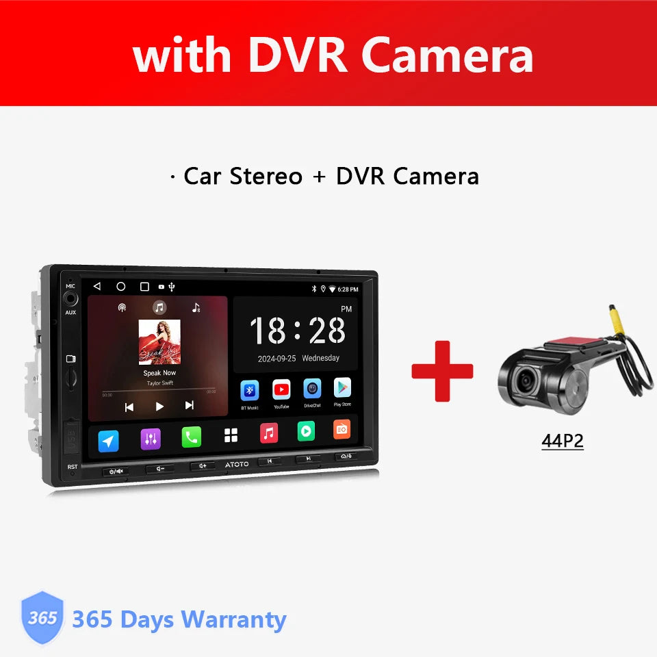 Atoto Android Car Stereo Receiver With Multimedia CarPlay Support
