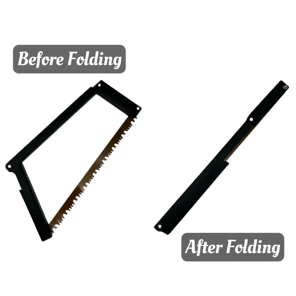 Portable Folding Aluminum Camping Saw For Woodworking And Outdoors