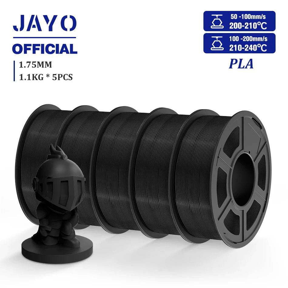 Jayo Premium 3D Printer Filament PLA Plus ABS PETG Silk