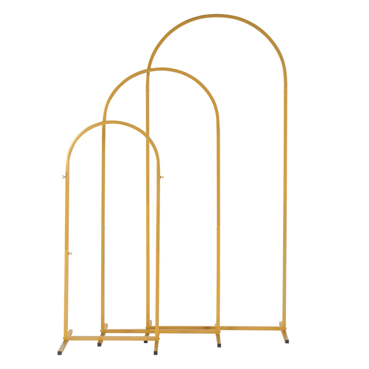Adjustable Metal Arch Backdrop Stand Kit For Weddings And Parties