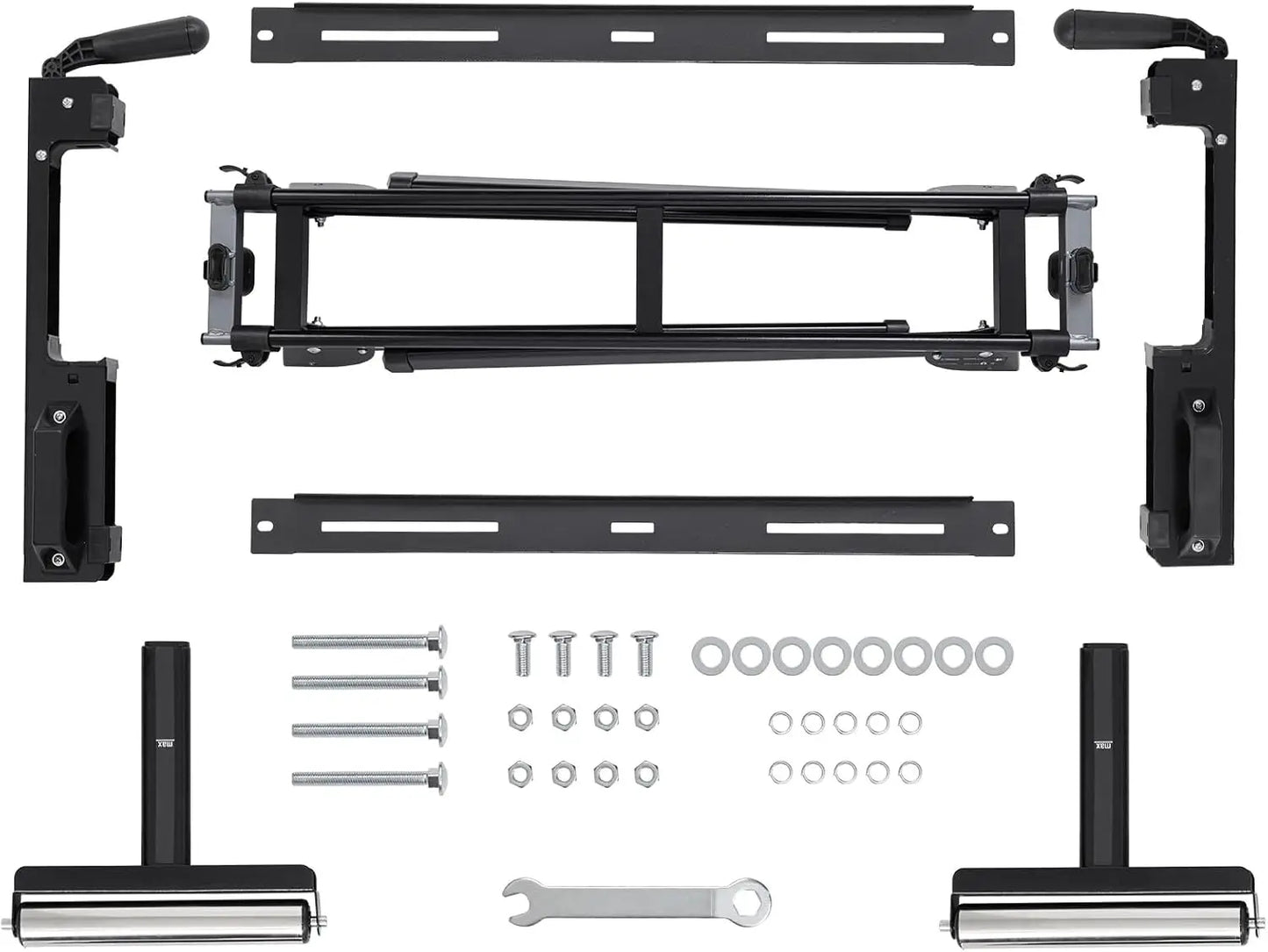 HiMISS Adjustable Folding Miter Saw Stand With Quick Release Brackets