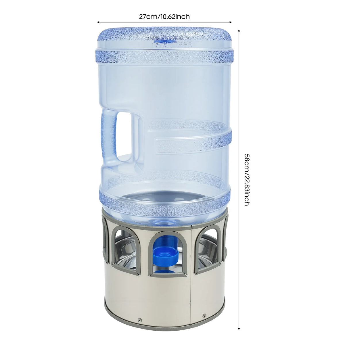 Stainless Steel Heated Chicken Waterer With Auto Thermostat
