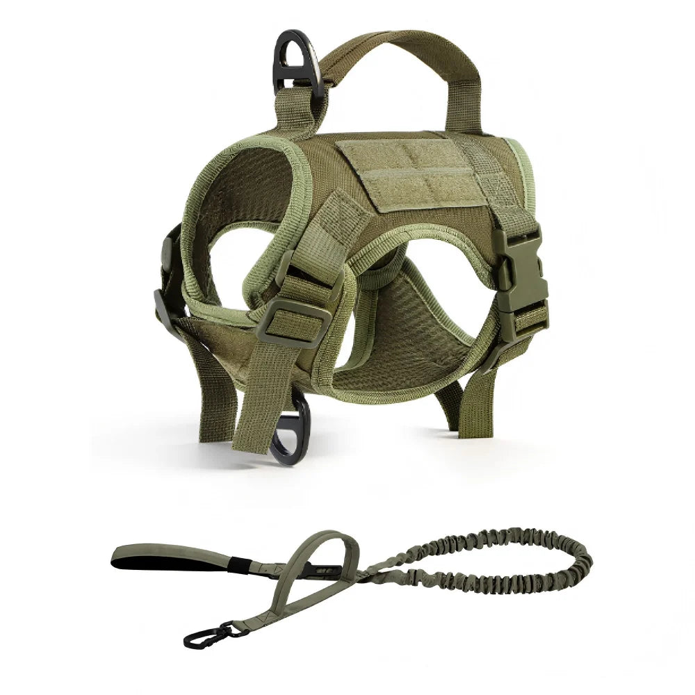 Petravel Tactical Cat Harness And Leash Set With Handle